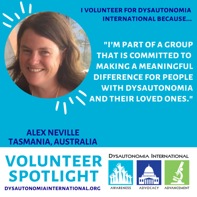 Volunteer Spotlight: Alex Neville | The Dysautonomia Dispatch